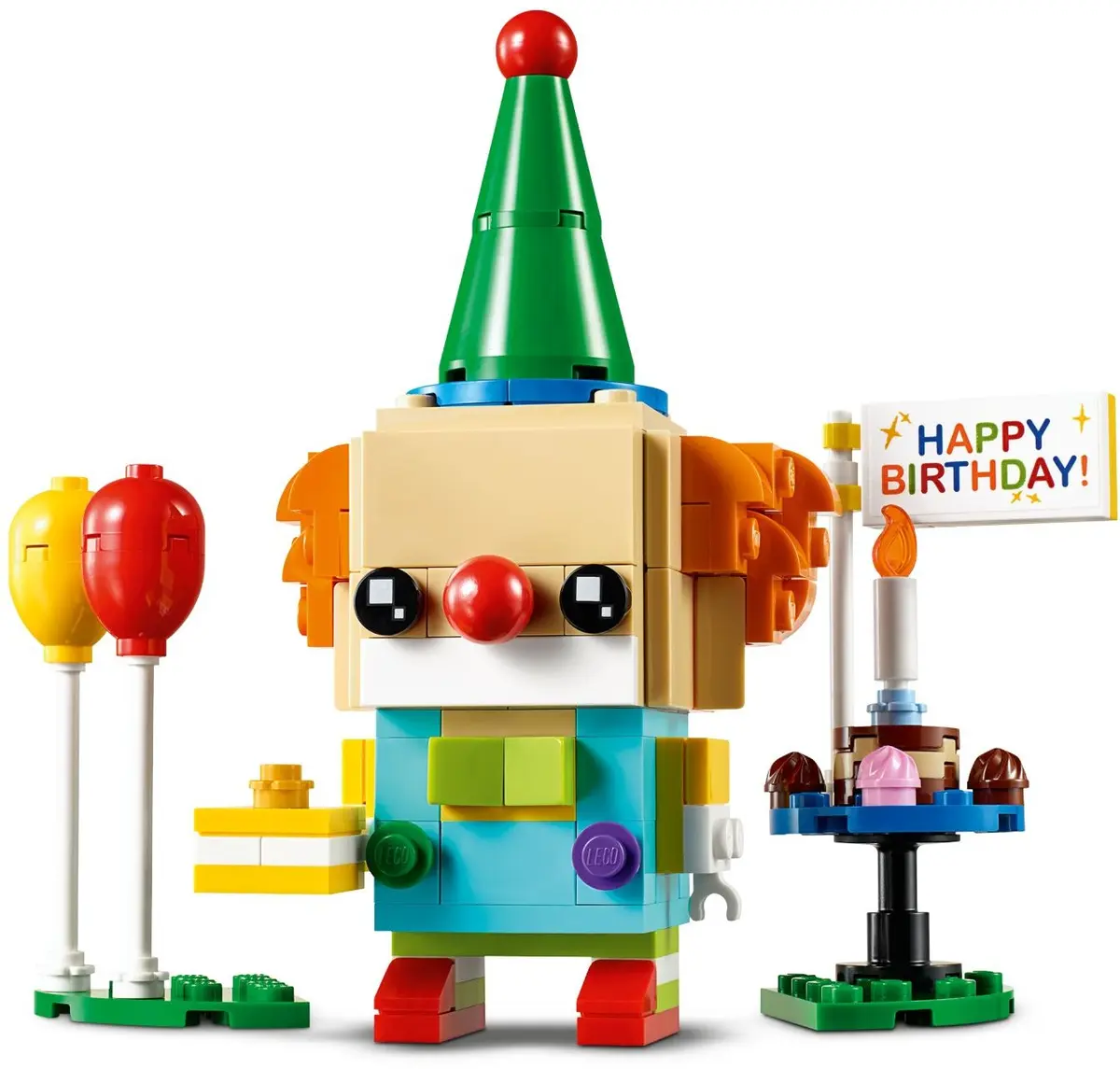 LEGO BrickHeadz 40348 Birthday Clown set, image 3