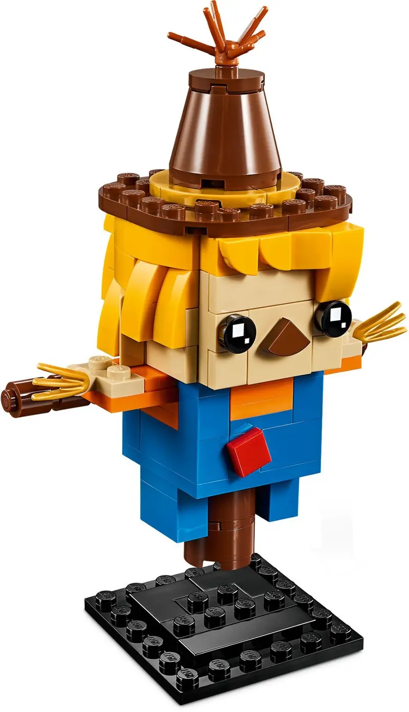 LEGO BrickHeadz 40352 Thanksgiving Scarecrow set, image 4