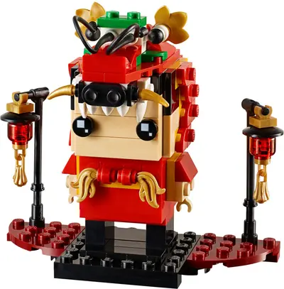 LEGO BrickHeadz 40354 Dragon Dance Guy set