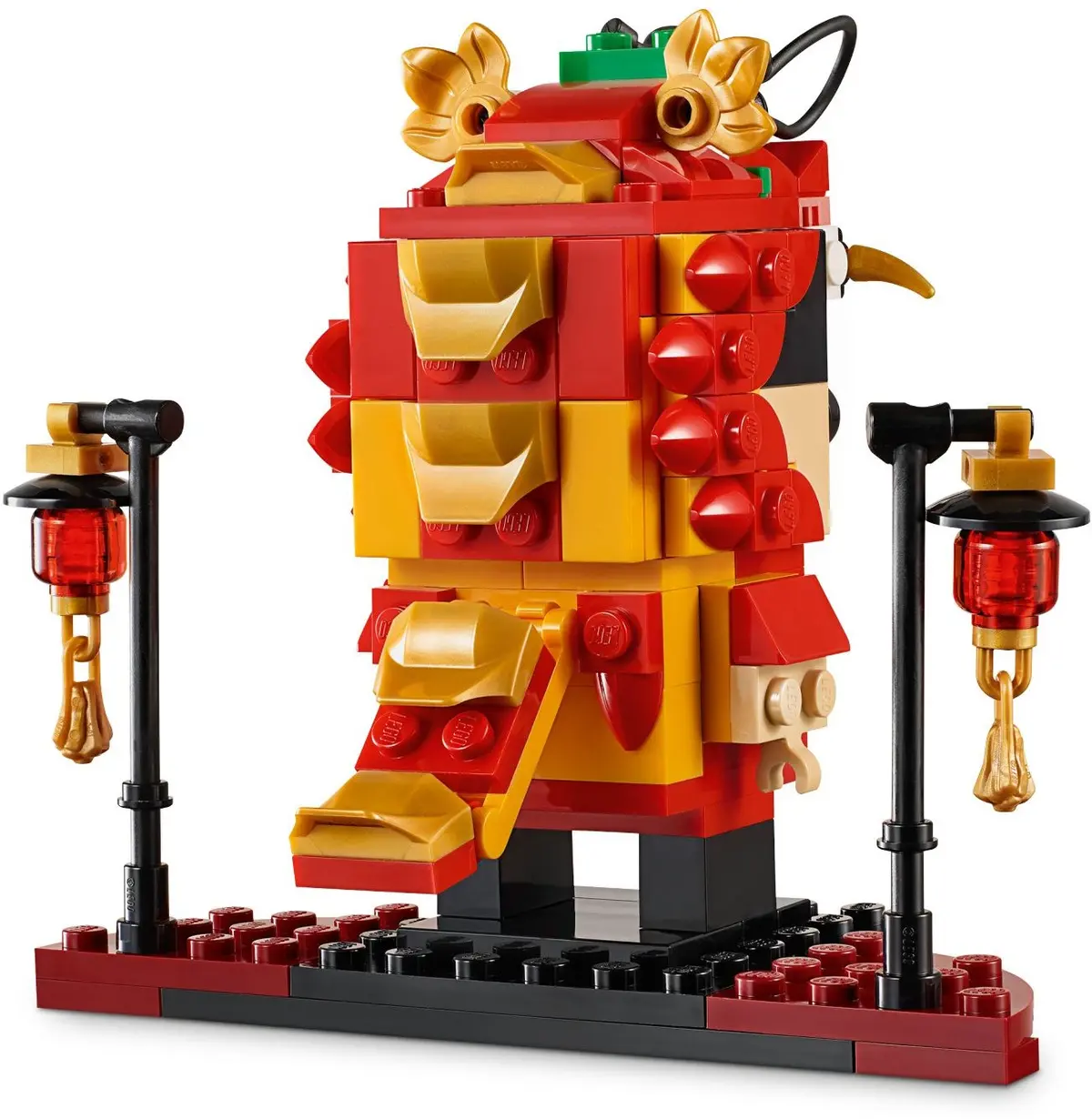 LEGO BrickHeadz 40354 Dragon Dance Guy set, image 4