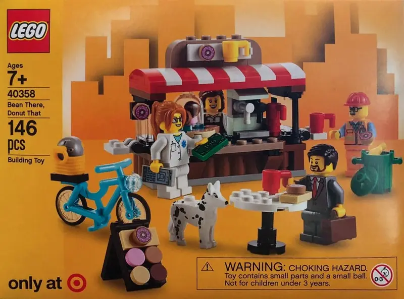 LEGO Promotional 40358 Bean There, Donut That set