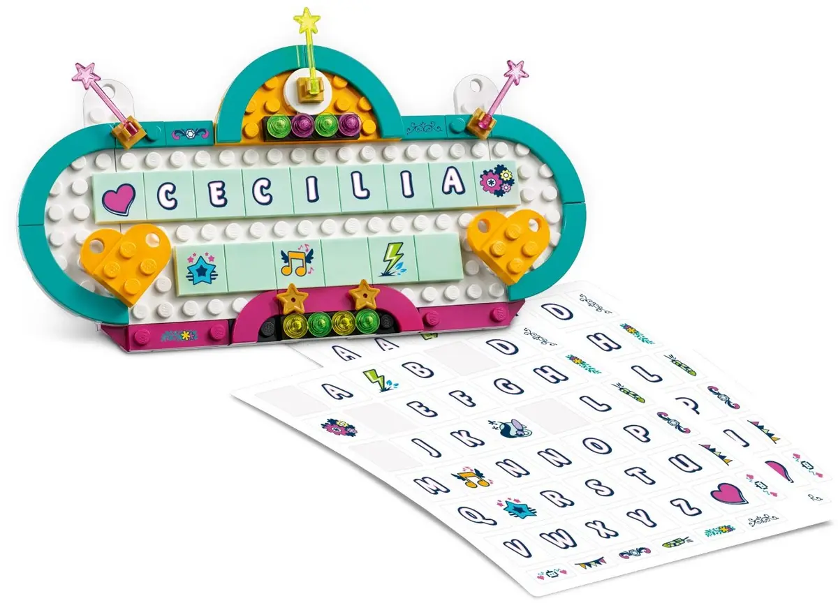 LEGO Friends 40360 Name Sign set, image 3