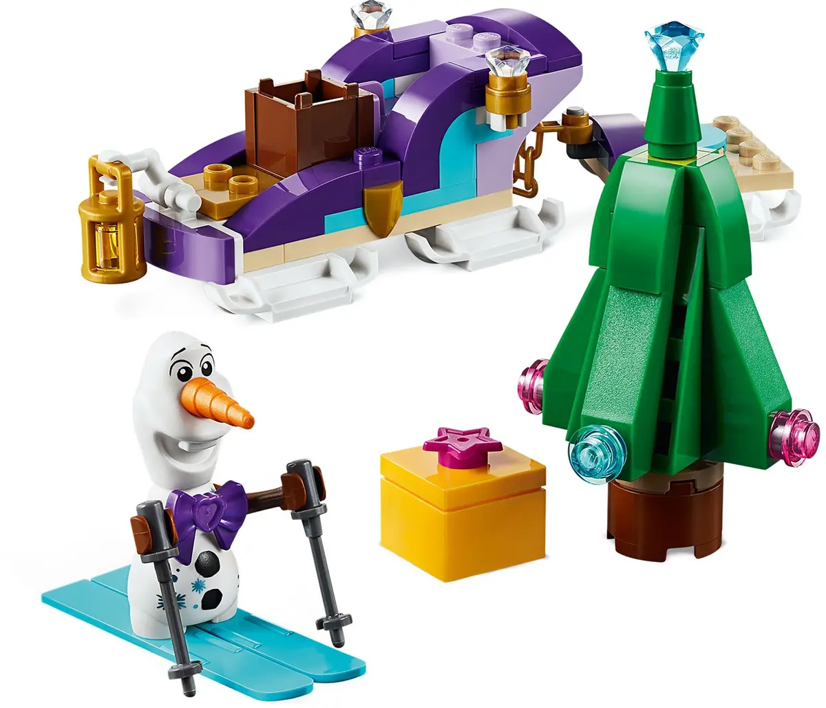 LEGO Disney 40361 Olaf's Traveling Sleigh set, image 3