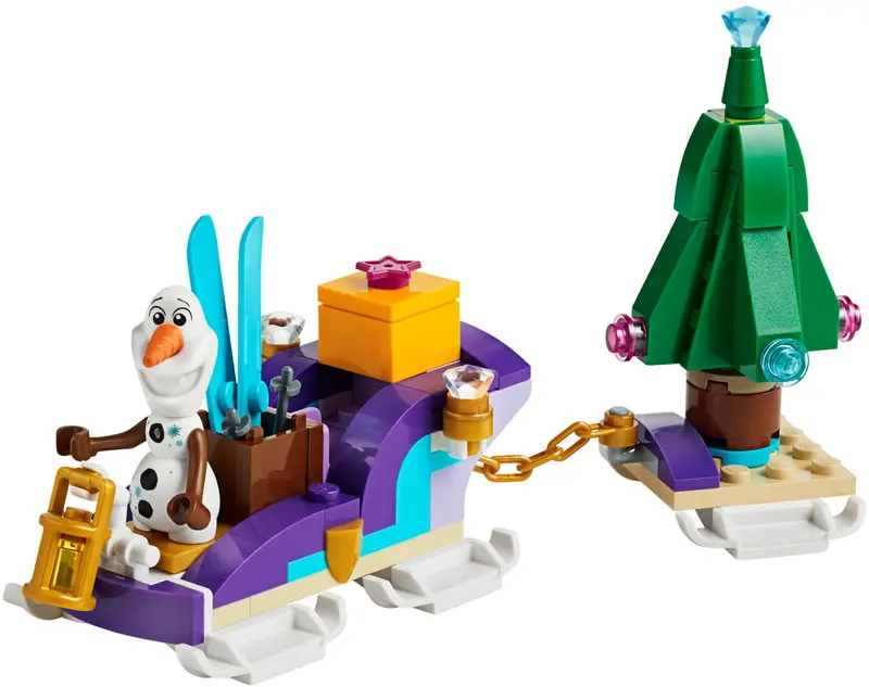 LEGO Disney 40361 Olaf's Traveling Sleigh set