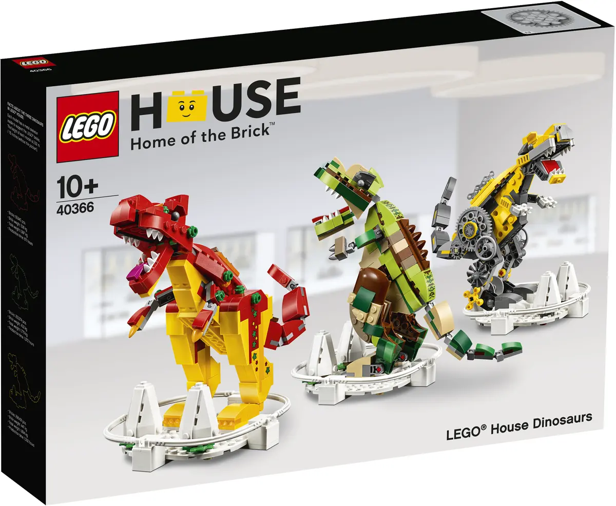 LEGO Promotional 40366 LEGO House Dinosaurs set, image 2