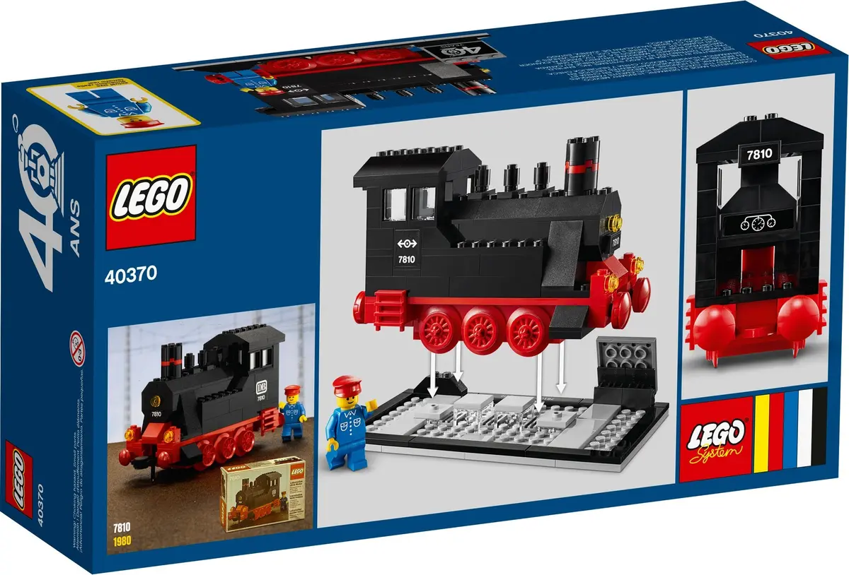 LEGO Promotional 40370 LEGO Trains 40th Anniversary Set set, image 3