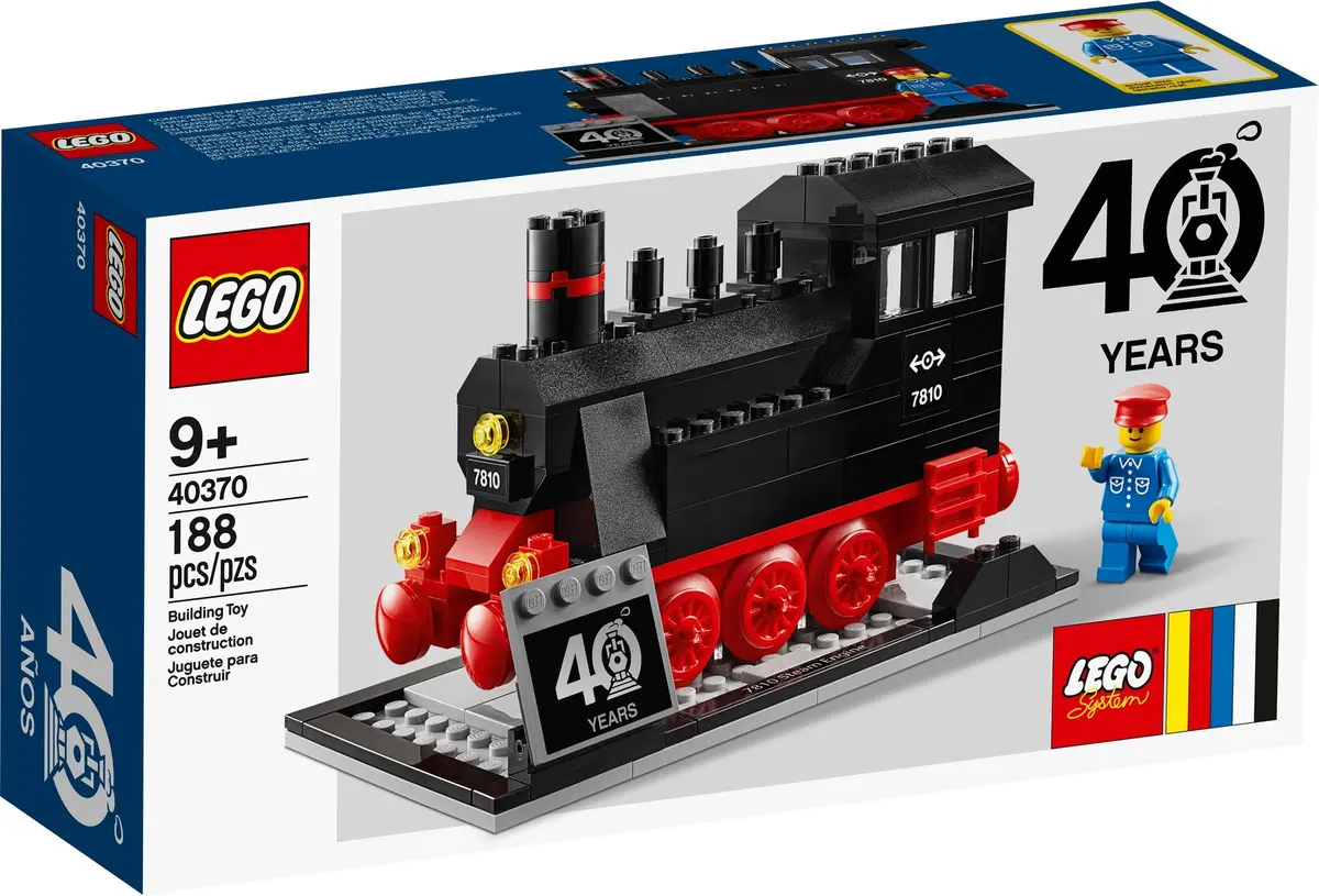 LEGO Promotional 40370 LEGO Trains 40th Anniversary Set set, image 2