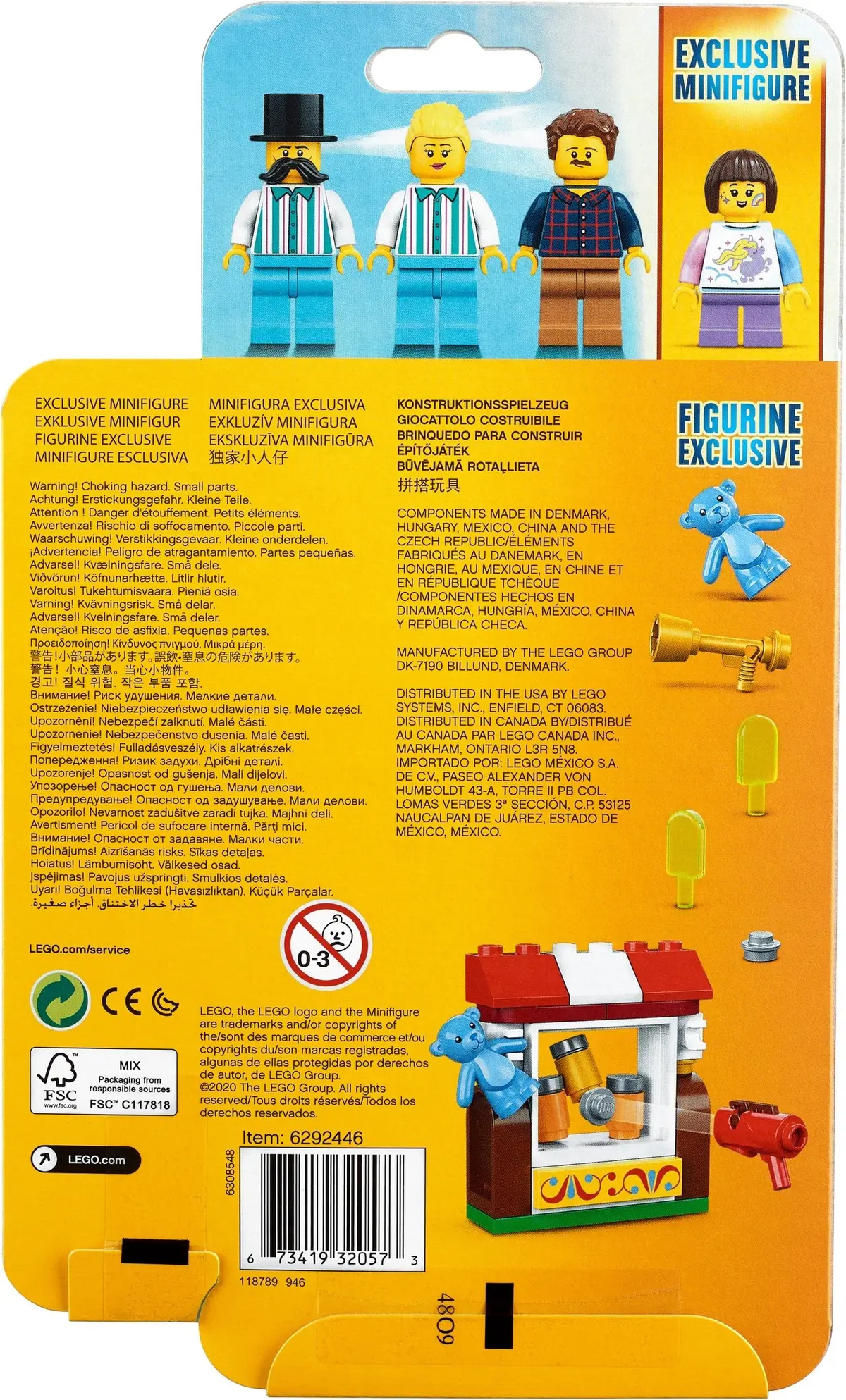 LEGO Collectable Minifigures 40373 Fairground Accessory Set set, image 4