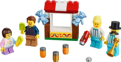 LEGO Collectable Minifigures 40373 Fairground Accessory Set set