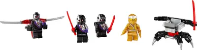 LEGO Ninjago 40374 Golden Zane Accessory Set set