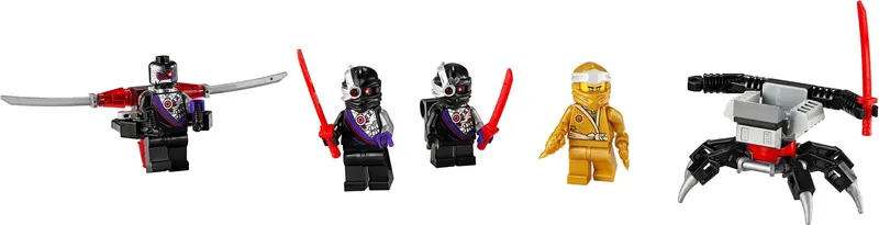 LEGO Ninjago 40374 Golden Zane Accessory Set set