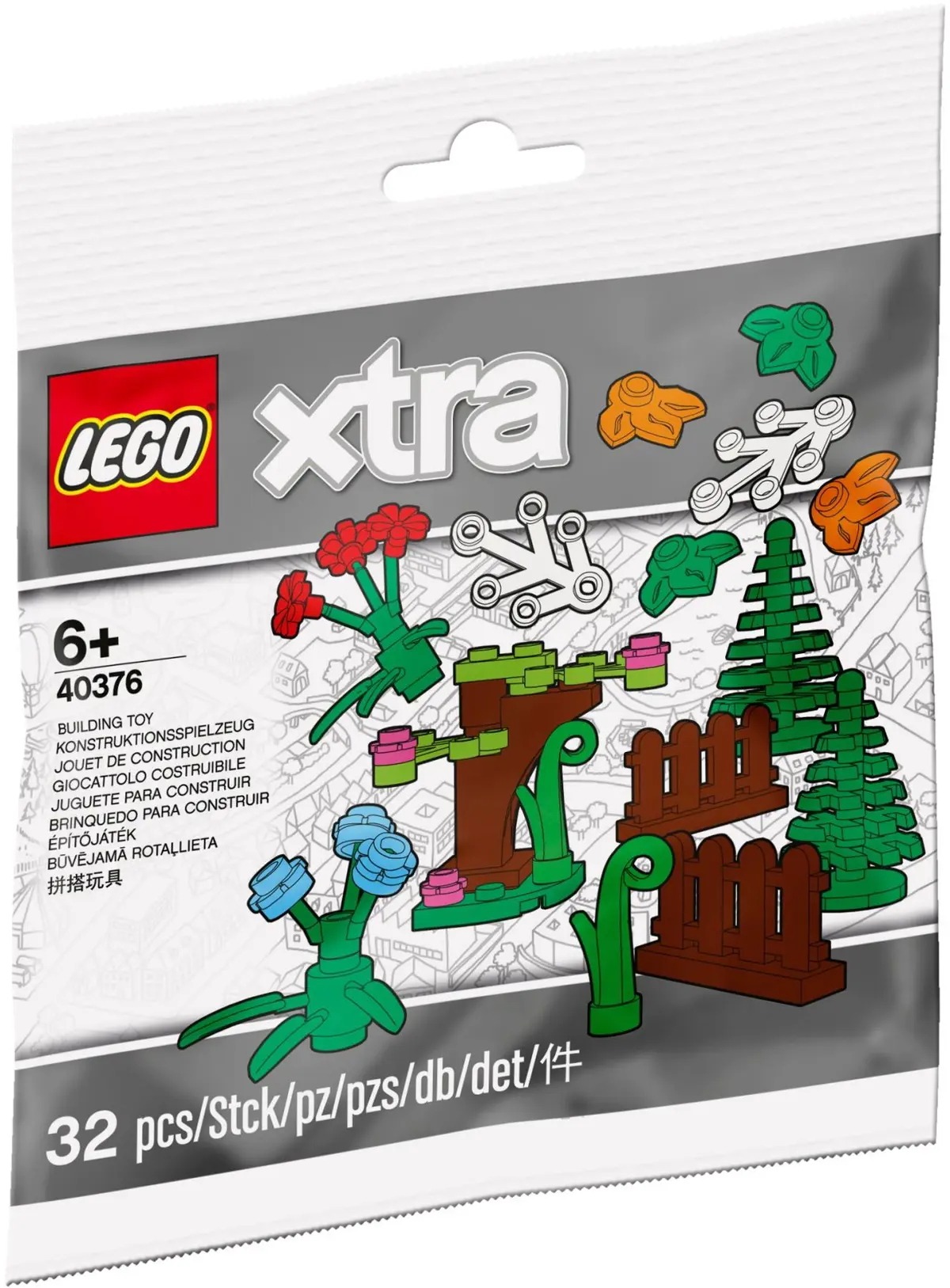 LEGO Xtra 40376 Botanical Accessories set, image 2