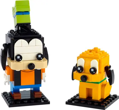 LEGO BrickHeadz 40378 Goofy & Pluto set