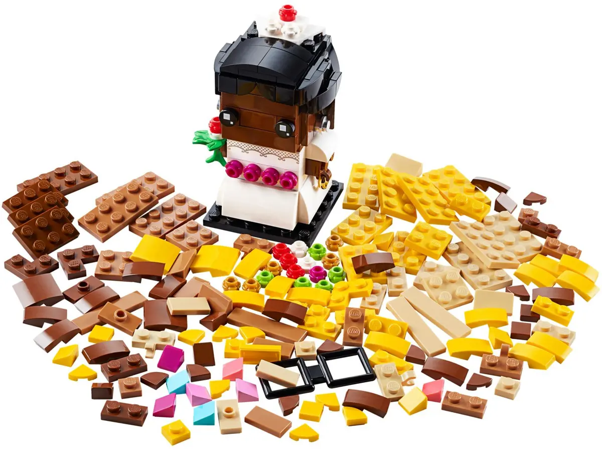 LEGO BrickHeadz 40383 Wedding Bride set
