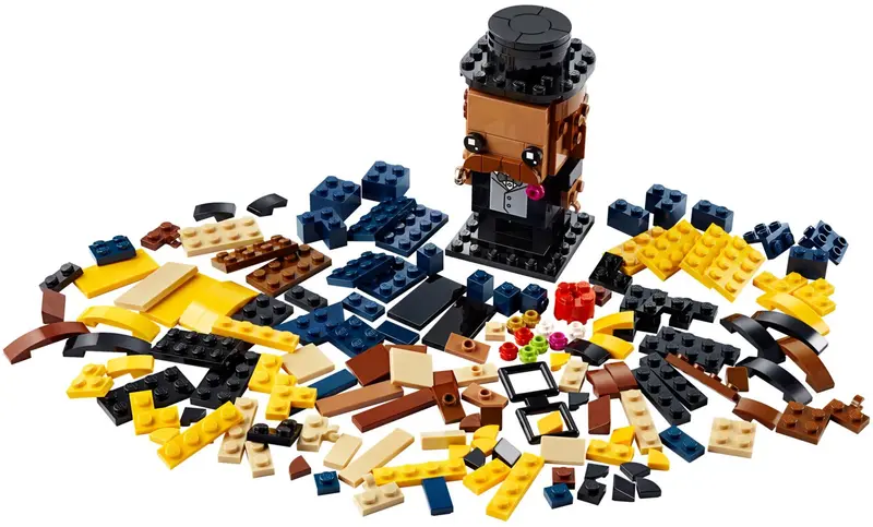 LEGO BrickHeadz 40384 Wedding Groom set