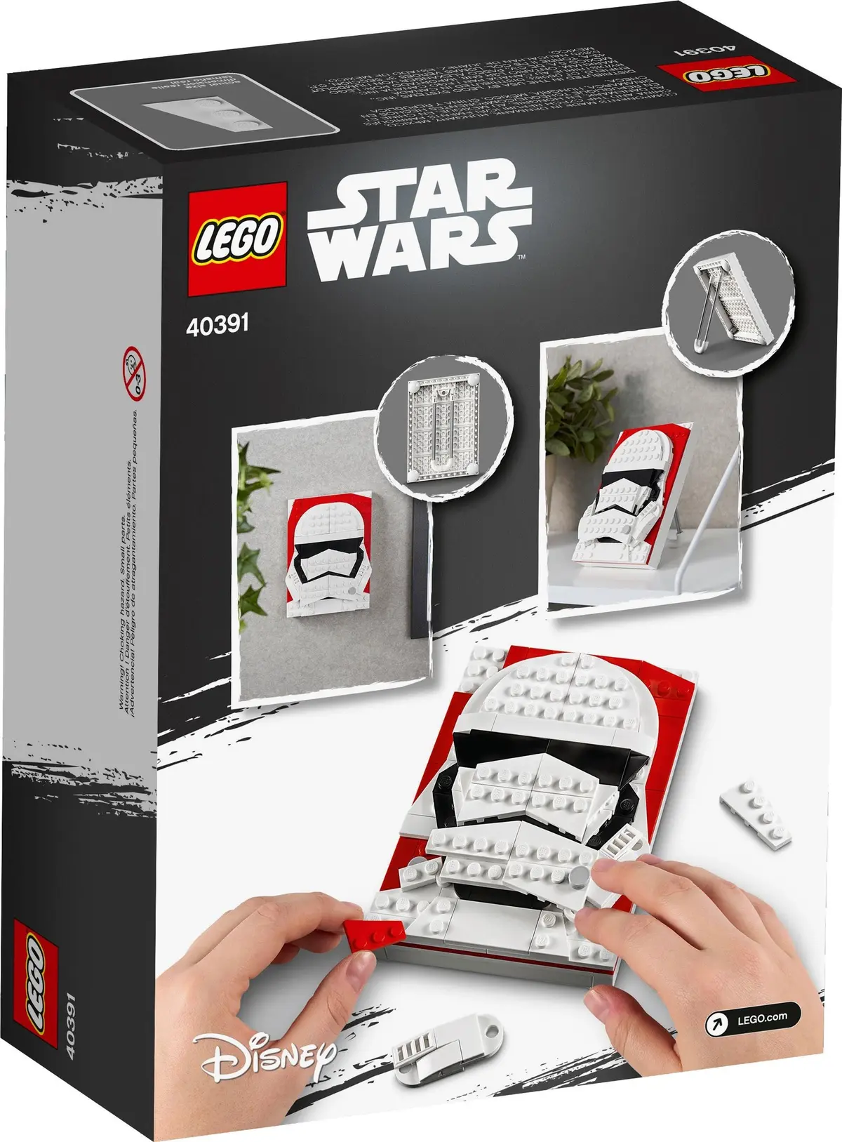 LEGO Brick Sketches 40391 First Order Stormtrooper set, image 5