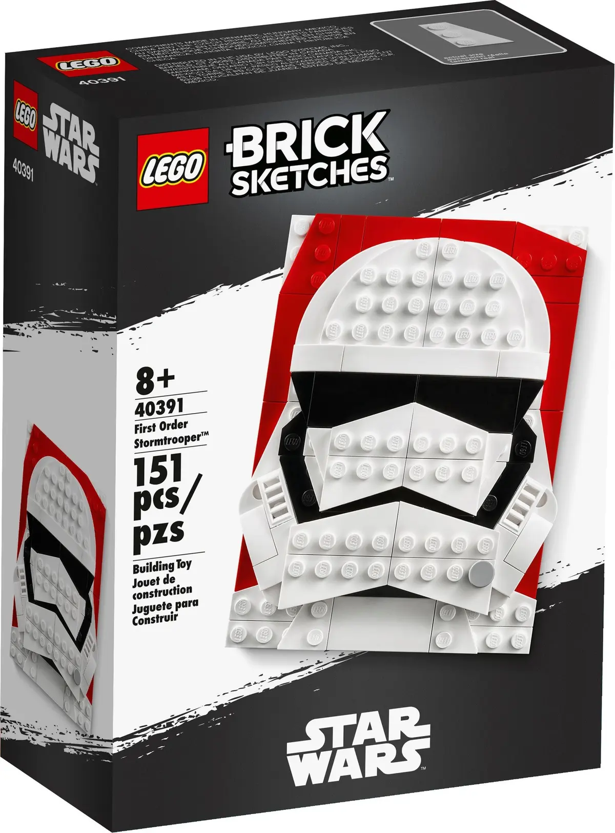 LEGO Brick Sketches 40391 First Order Stormtrooper set, image 2