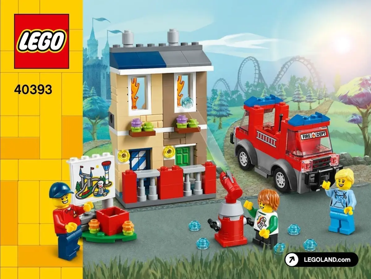 LEGO Promotional 40393 LEGOLAND Fire Academy set, image 2