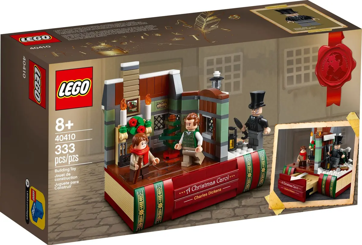 LEGO Seasonal 40410 Charles Dickens Tribute set, image 2
