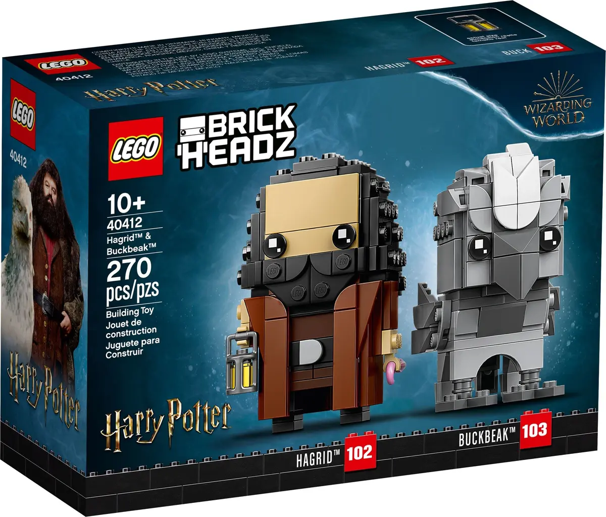 LEGO BrickHeadz 40412 Hagrid & Buckbeak set, image 2