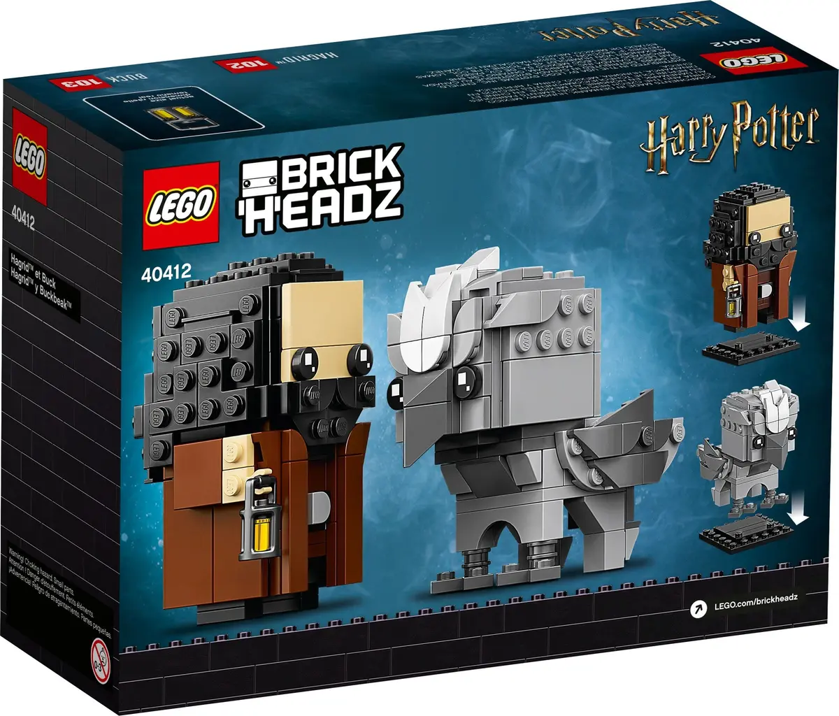 LEGO BrickHeadz 40412 Hagrid & Buckbeak set, image 3