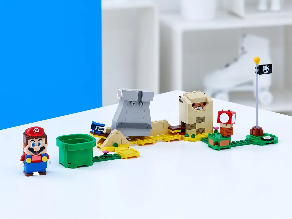 LEGO Super Mario 40414 Monty Mole & Super Mushroom set, image 3