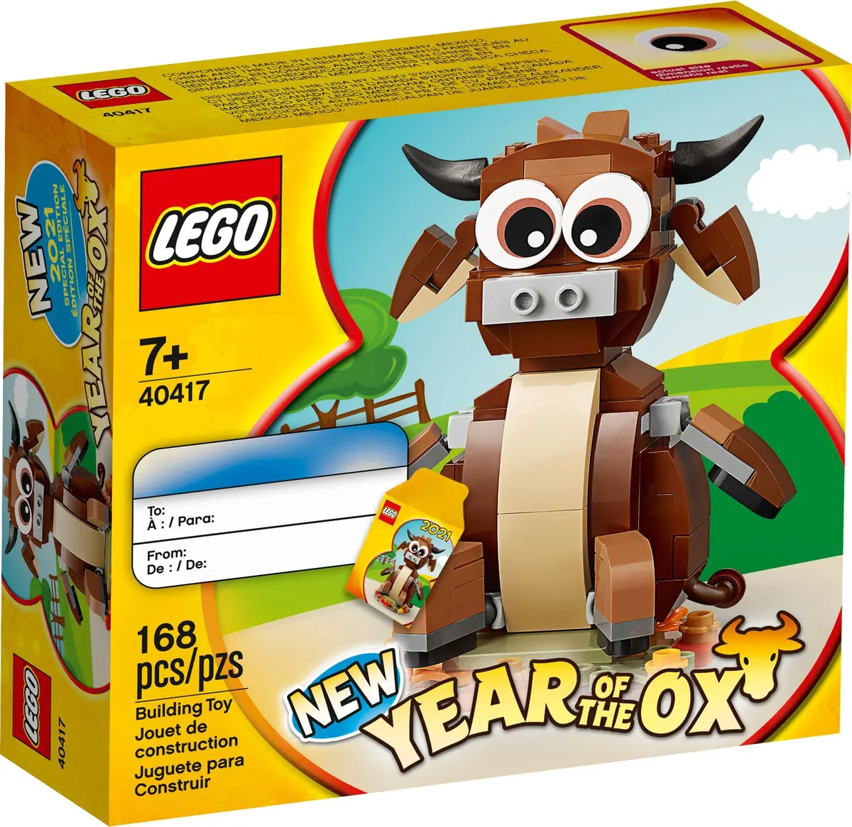 LEGO Seasonal 40417 Year of the Ox set, image 2