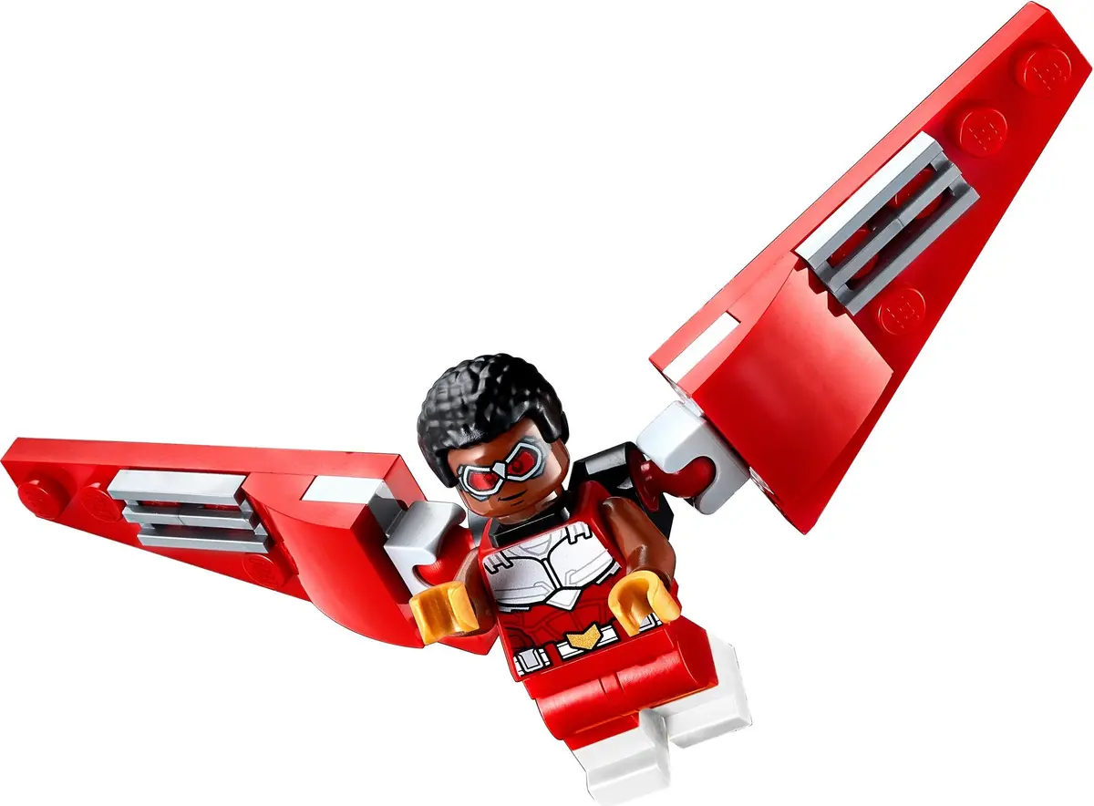 LEGO Marvel Super Heroes 40418 Falcon & Black Widow Team-Up set, image 6