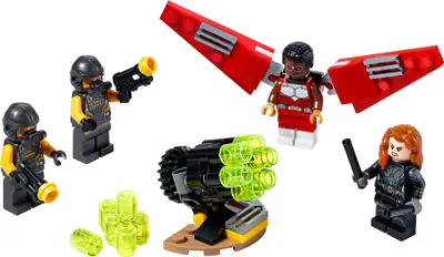 LEGO Marvel Super Heroes 40418 Falcon & Black Widow Team-Up set