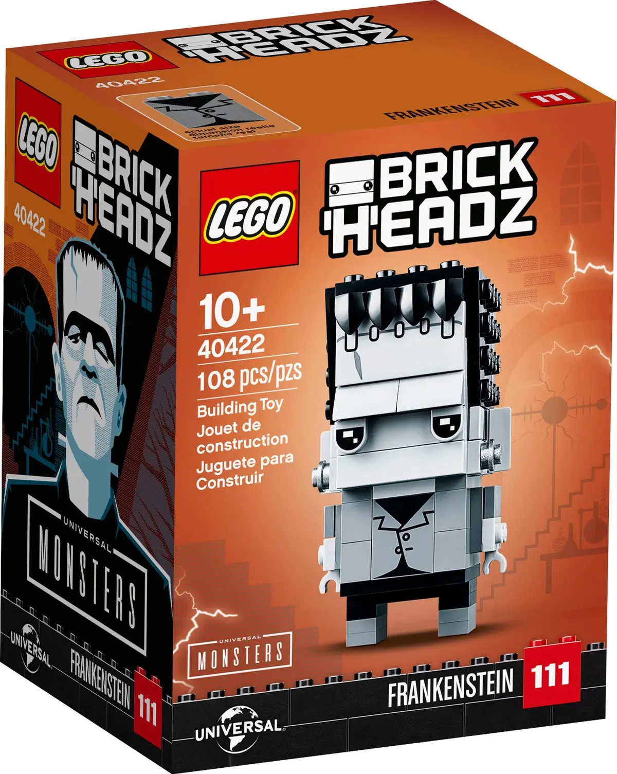 LEGO BrickHeadz 40422 Frankenstein set, image 2