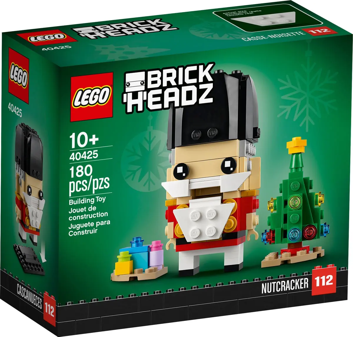 LEGO BrickHeadz 40425 Nutcracker set, image 2