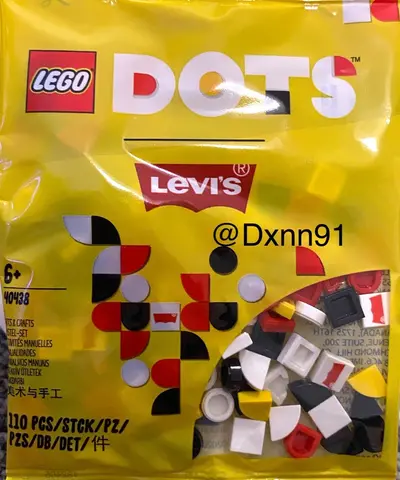 LEGO Dots 40438 Extra DOTS - Levi Jeans Confetti Bag set