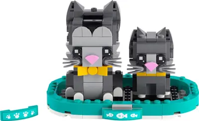LEGO BrickHeadz 40441 Shorthair Cats set