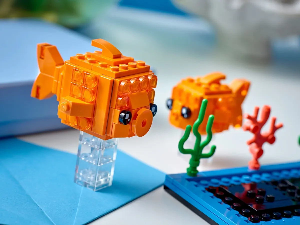 LEGO BrickHeadz 40442 Goldfish set, image 6