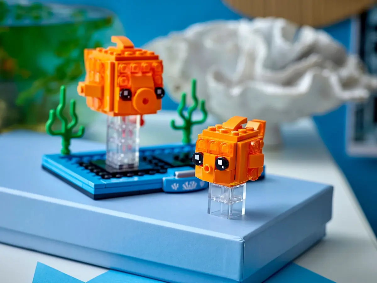LEGO BrickHeadz 40442 Goldfish set, image 5