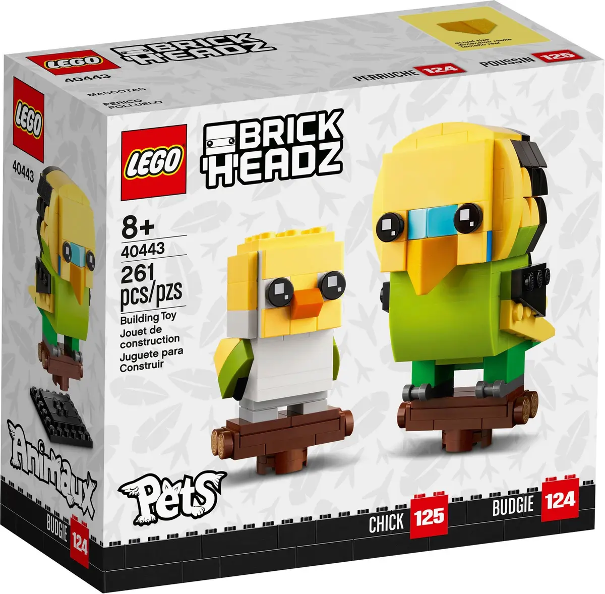 LEGO BrickHeadz 40443 Budgies set, image 2