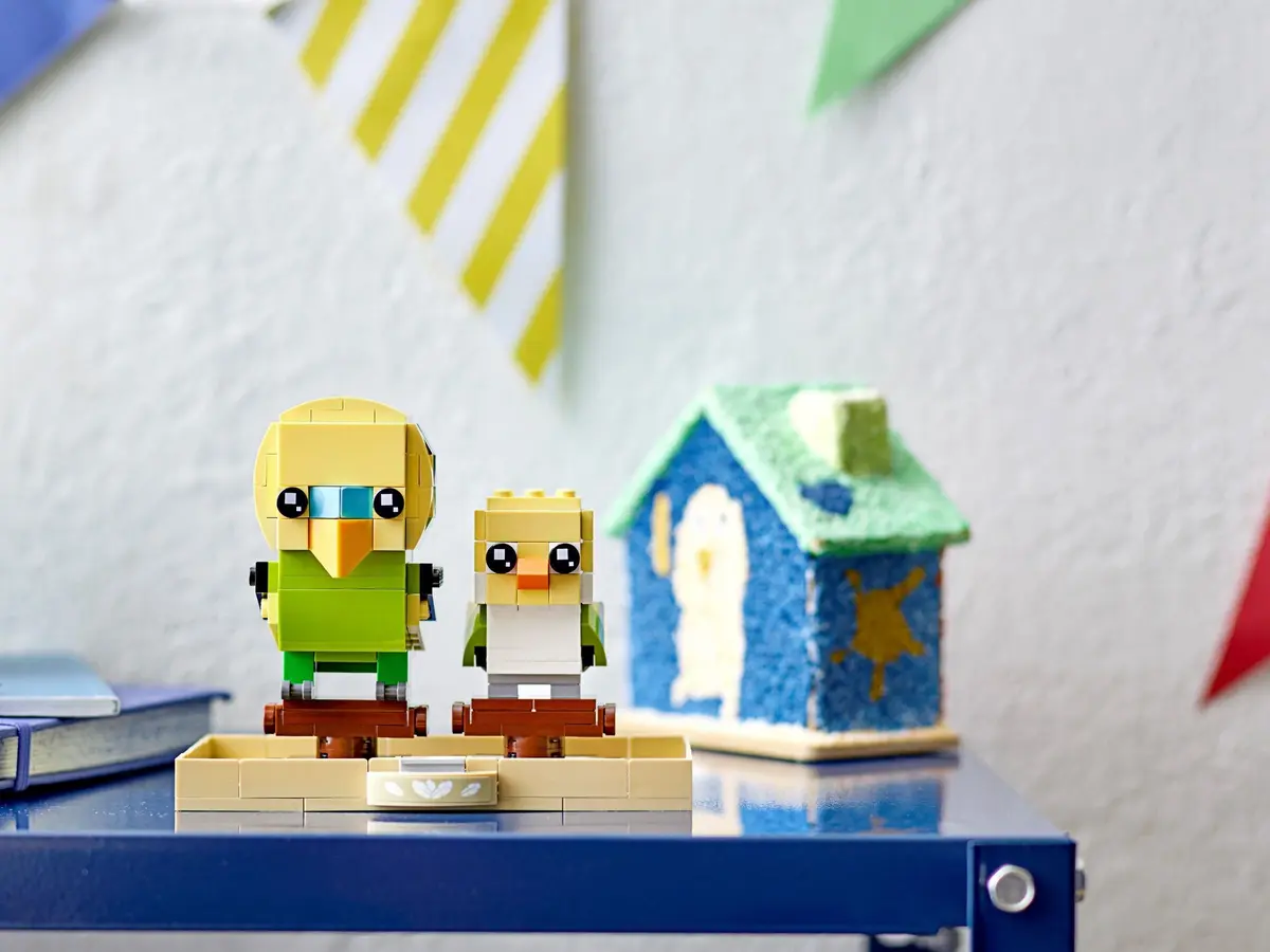 LEGO BrickHeadz 40443 Budgies set, image 4