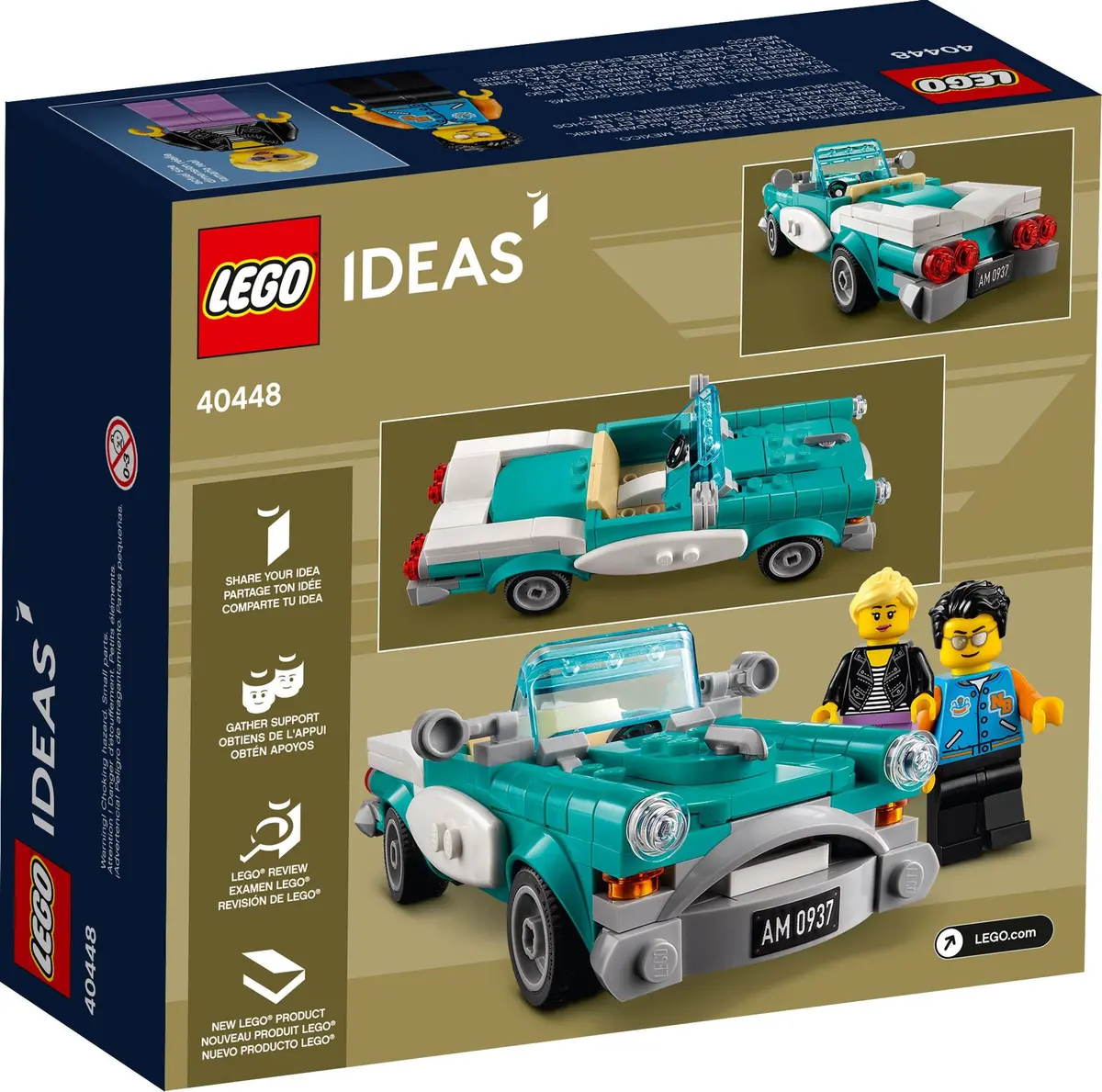 LEGO Ideas 40448 Vintage Car set, image 3