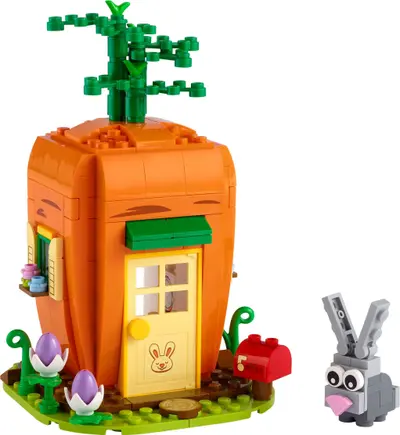 LEGO Seasonal 40449 Easter Bunny's Carrot House set