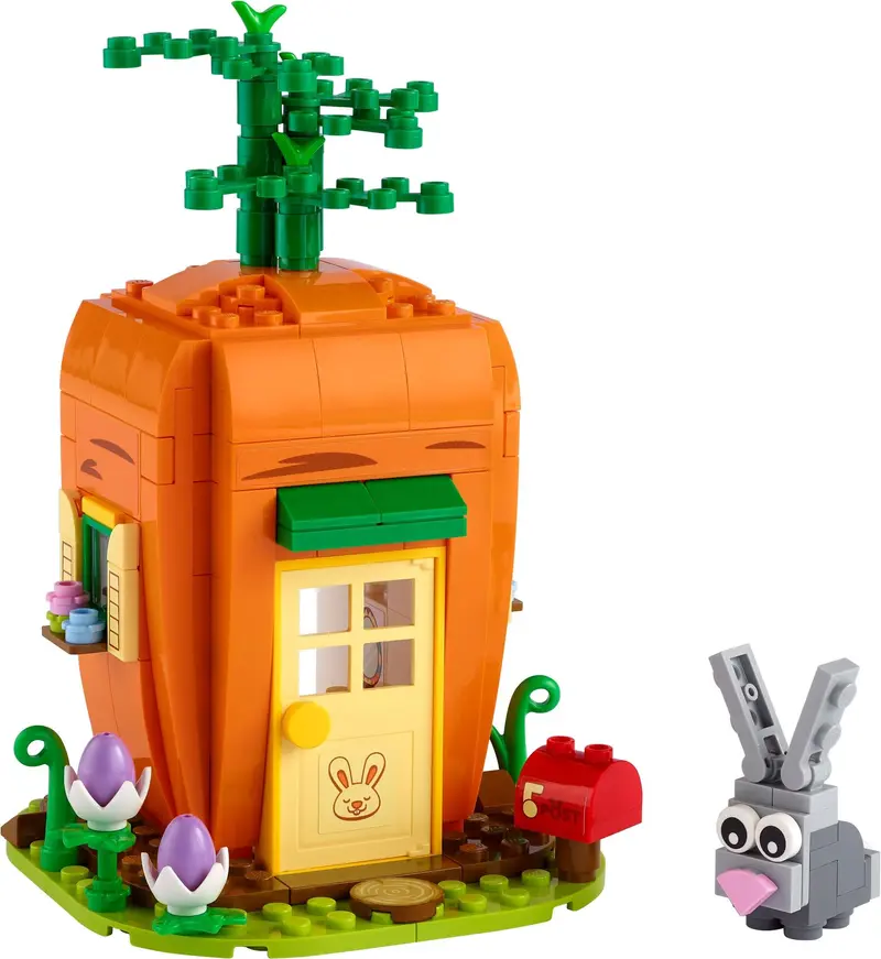 LEGO Seasonal 40449 Easter Bunny's Carrot House set