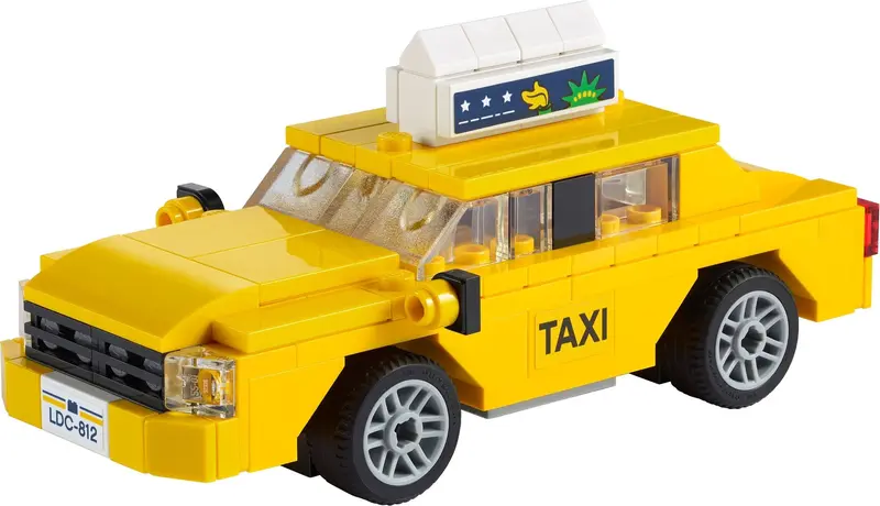 LEGO Creator 40468 Yellow Taxi set