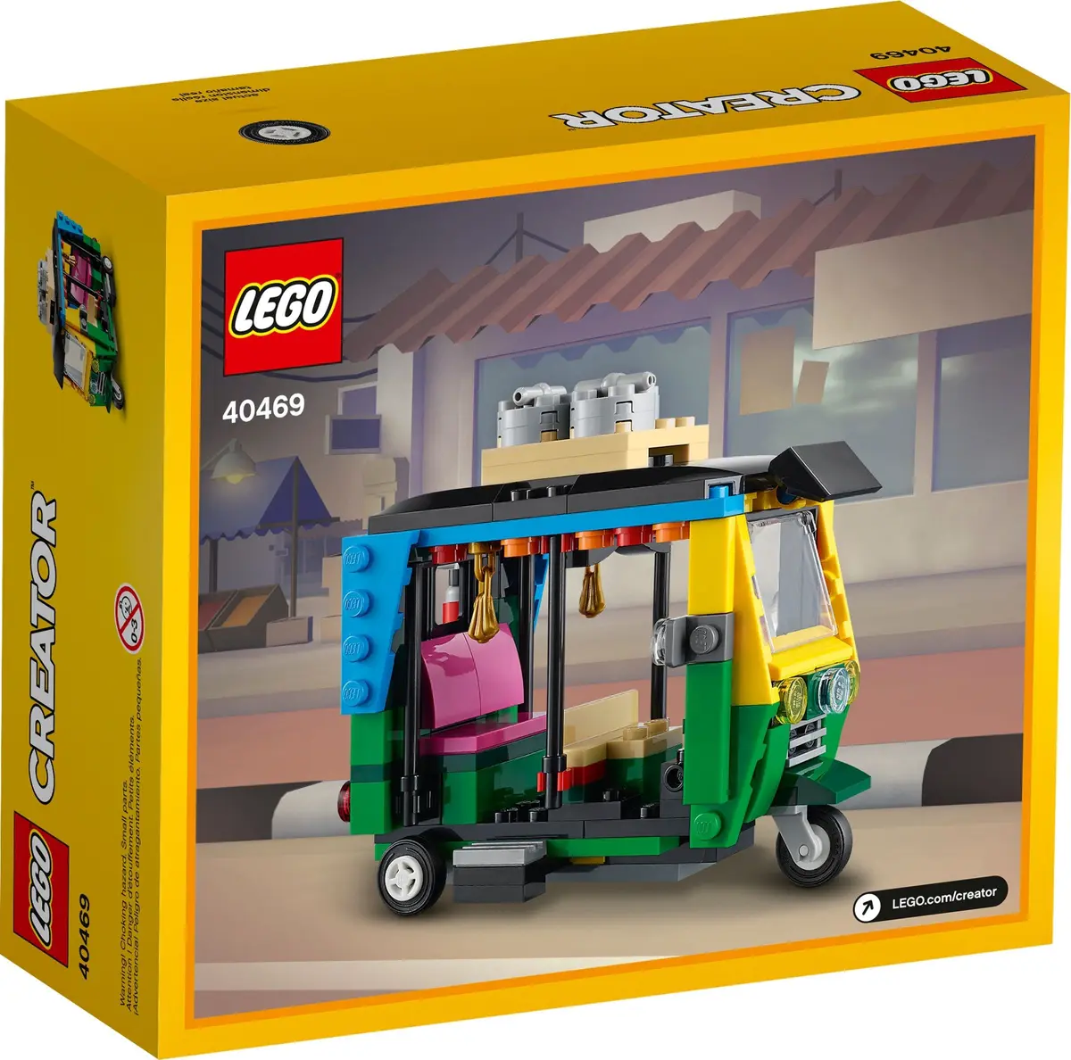 LEGO Creator 40469 Tuk Tuk set, image 3