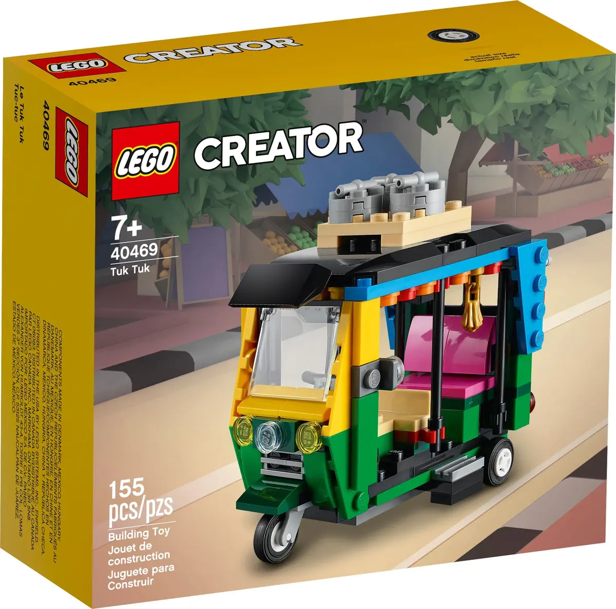 LEGO Creator 40469 Tuk Tuk set, image 2