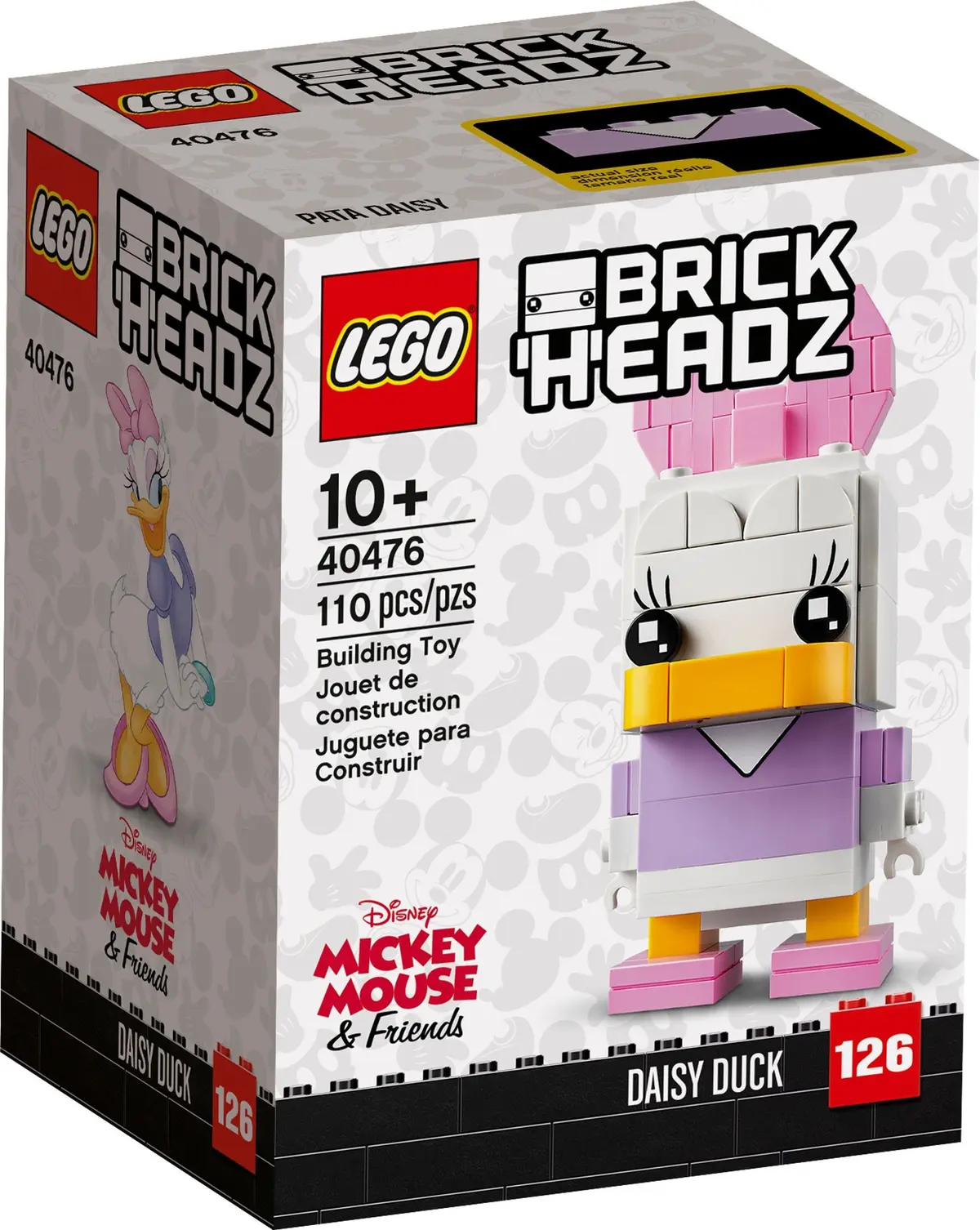 LEGO BrickHeadz 40476 Daisy Duck set, image 2