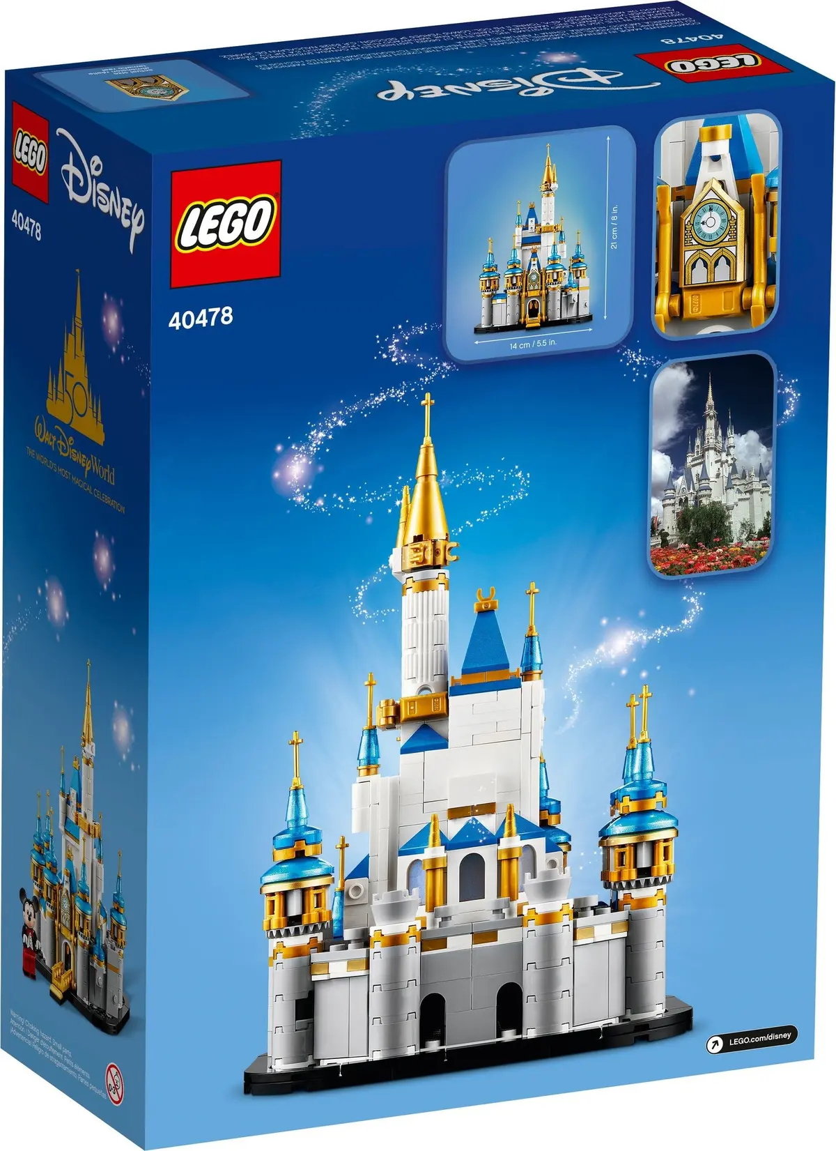 LEGO Disney 40478 Mini Disney Castle set, image 3