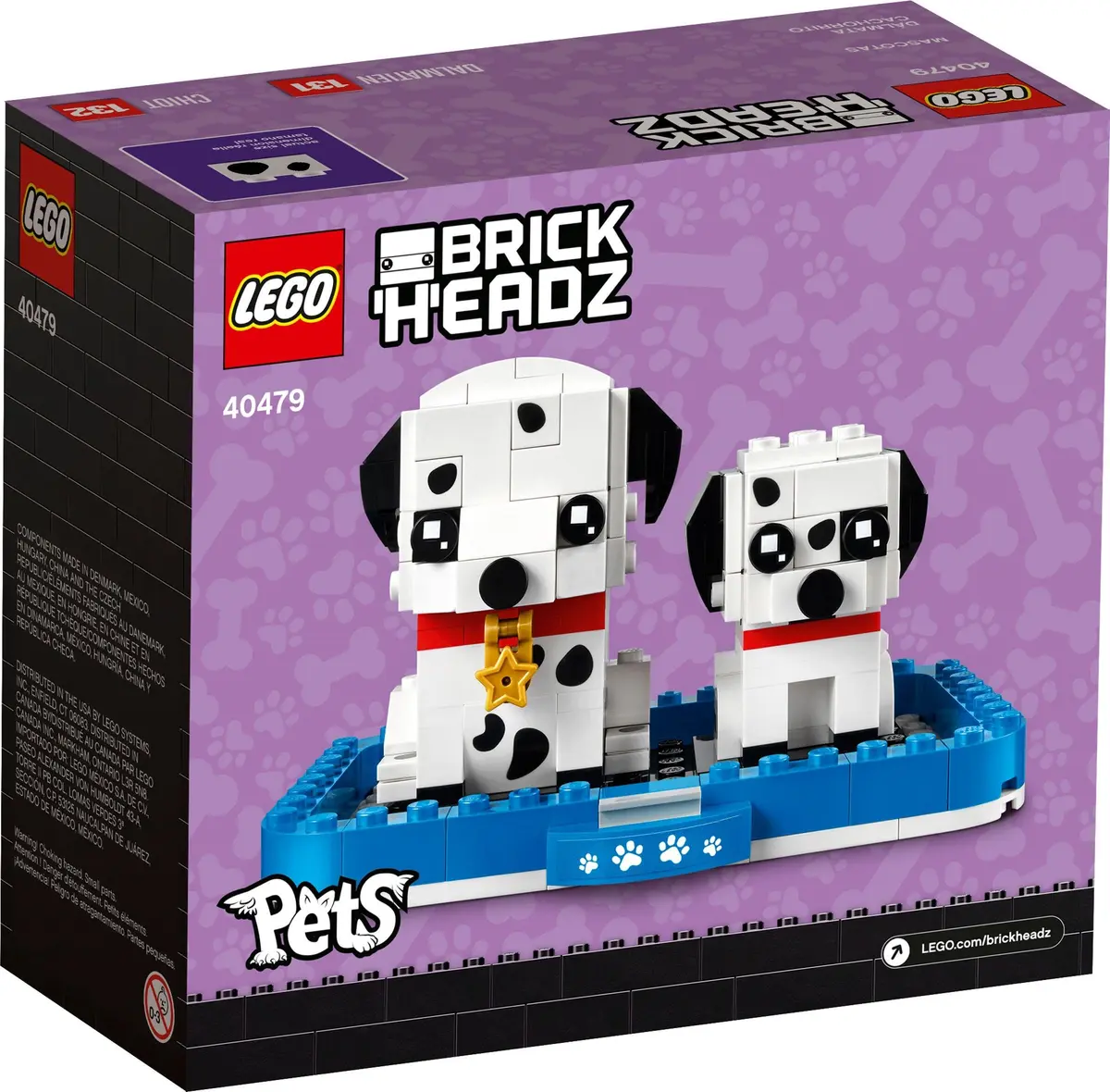 LEGO BrickHeadz 40479 Dalmatians set, image 3