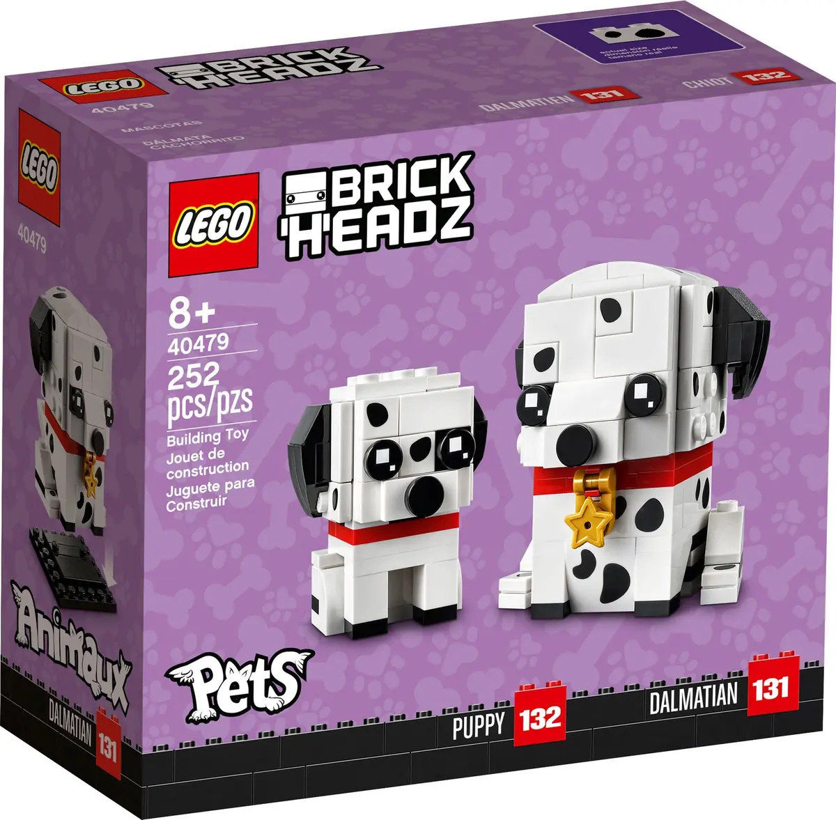 LEGO BrickHeadz 40479 Dalmatians set, image 2
