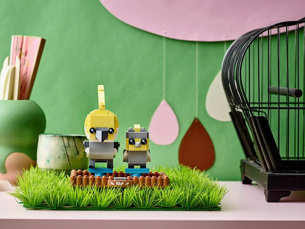 LEGO BrickHeadz 40481 Cockatiel set, image 4