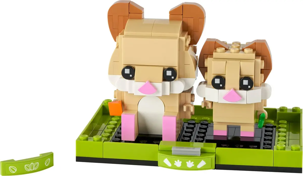 LEGO BrickHeadz 40482 Hamster set