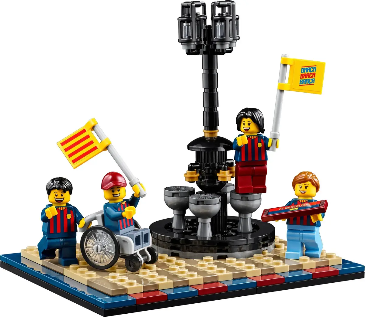 LEGO Icons 40485 FC Barcelona Celebration set